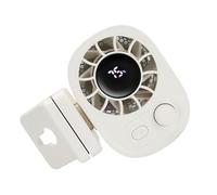 SHYYOULQE Strong Clamp Desk Fan Rechargeable Camping Battery LED Display 100 Speeds Adjustable Quiet Cooling Device for Desk Clip