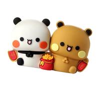 SHYYOULQE Strong PVC Component Car Interior Ornaments Set Adorable Dashboard Figurines Multiple Styles for Vehicle Decoration Car Dashboard Ornaments