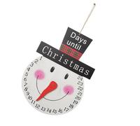 SHYYOULQE Sustainable Wooden Clock Christmas Tree Decoration Handmade Indoor Ornament Paint Long Time Festival Decors Festival Wooden Hanging Decors