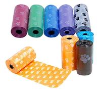 SI 1000 Doggy Bags Scented Dog Poo Waste Tie Handles 26-29cm Medium Pooper Scooper