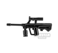 SI-DAN Minifigure Firearm XUG Assault Rifle BLACK