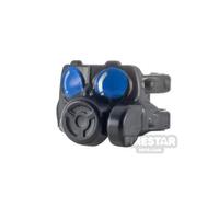 SI-DAN Minifigure Headgear SF10 Full Face Gas Mask BLACK