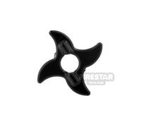 SI-DAN Minifigure Weapon Shuriken BLACK