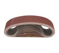 SI FANG 10Pcs Mini Electric Belt Sander Sanding Belts 13 x 1.2inch /330x30mm, Premium Knife Sharpening Aluminum Oxide Abrasive Sanding Belt for Woodworking, Metal Polishing (1000 Grit)