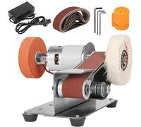 SI FANG 3in1 Belt Sander Knife Sharpener, 7Spd Grinder UK Plug for Woodwork
