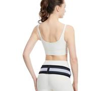 SI Joint Hip Belt For Men & Women, Anti-Slip, Adjustable Sacroiliac Support Lower Back Brace Belt with 2 Elastic Tension Straps For Sciatica, Pelvis, Lumbar (Black & White, XL(100-125cm))