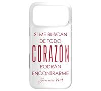 Si me buscan de todo corazón, podrán encontrarme. Case for iPhone 17 Pro Max
