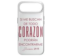 Si me buscan de todo corazón, podrán encontrarme. Case for iPhone Air