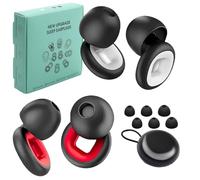 SI SEN Snoring Ear Plugs, Reusable Artevive Earplugs, Ultra-Comfy Noise Cancelling Earplugs, Ear Ringing Reduction, for Sleeping, Motorcycle, Concerts, Snoring Blocking, 4PCS (2 Pairs)