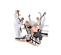 Si-Stretcher Flexibility Band Si-Stretcher STRETCHING and FLEXIBILITY aid for Martial Artists Dancers Gymnasts Cheerleaders Physical Therapy Yoga Pilates & Athletes A Comfortable Stretching Band/Strap