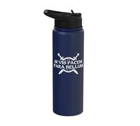 Si Vis Pacem para Bellum - History Teacher Historian Stainless Steel Insulated Water Bottle