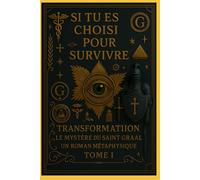 SI VOUS ÊTES DÉSIGNÉ POUR SURVIVRE: TRANSFORMATION LE MYSTÈRE DU SAINT-GRAAL UN ROMAN MÉTAPHYSIQUE TOME I (SI TU ES CHOISI POUR SURVIVRE)