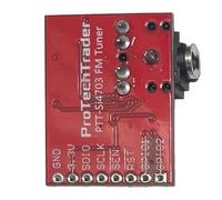 Si4703 FM Tuner Breakout Evaluation Development Board Radio Frequency Reciever Replaces SparkFun WRL-12938 V13, Arduino/Raspberry Pi AVR ARM Microcontroller in Make: Radio Educational Electronics Book