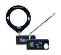 SI4732 Mini Pocket Radio - Upgraded Full Band Receiver with 1.9" IPS Color Screen, AM FM LSB USB Shortwave, Built-in Headphone Amplifier & 800mAh Battery, Portable for Hiking, Camping, Travel & Gifts