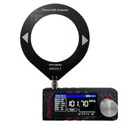 SI4732 Mini Pocket Radio - Upgraded Full Band Receiver with 1.9" IPS Color Screen, AM FM LSB USB Shortwave, Built-in Headphone Amplifier & 800mAh Battery, Portable for Hiking, Camping, Travel & Gifts
