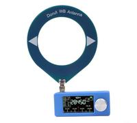 SI4732 Portable Full Band Radio Receiver, Compact For AM FM LSB USB HF SW VHF Bands Multi-band Radio Receiver With Antenna(Blue-Ring)