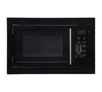 SIA 20L Integrated Built In Microwave Oven, 700W, Black, BIM20BL | Digital Timer, 8 Auto Menus, Child Safety Lock, 2 Year Guarantee