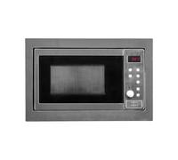 SIA 25L Integrated Built in Microwave & Grill Stainless Steel - Digital Control - BIMG25SS, Microwave: 900W - Grill: 1200W, 5 Power Levels, 2 Year Manufacturers Guarantee