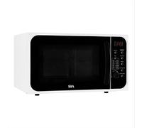 SIA 25ltr Freestanding Combi Microwave Oven, Digital Display, 900w in White SIA White