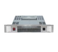 SIA 2kW Stainless Steel Slimline Electric Kitchen Plinth Heater PLH1 in Silver SIA Silver