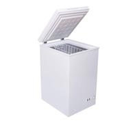 Sia 48Cm Freestanding Slimline Compact White Chest Freezer Chf100W White
