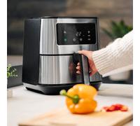 Sia 5.5 Litre Air Fryer In Stainless Steel