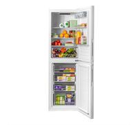 Sia 50/50 Split White Freestanding 252L Combi Fridge Freezer - Sff17654We White