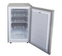 SIA UCF50GR Freestanding Under Counter Freezer, 77L Capacity, 4* Freezer Rating, E Rated, 50cm Wide, Reversible Door, Grey, 2 Years Parts & Labour Guarantee