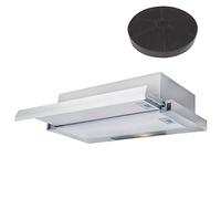 SIA 60cm Stainless Steel Telescopic Integrated Cooker Hood Fan And Carbon Filter