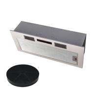 SIA 70cm Under Cupboard Canopy Built In Cooker Hood Extractor Fan + Filter