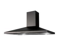 SIA 90cm Black Pyramid Chimney Cooker Hood Kitchen Extractor Fan - CHL90BL SIA Black