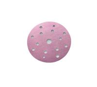 sia Abrasives 7546.2948.0080 1950 6" x 15H 80 siaspeed siafast Hook n' Loop Paper Disc, Paper Backing, Aluminum Oxide 80 Grit, 6" Diameter, Pink (Pack of 100)