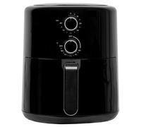 4L Black Air Fryer, 1500W, 8 Programmes, Mechanical Control - SIA SAF40K