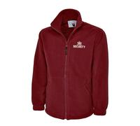 SIA Approved Security Embroidered Full Zip Fleece Jacket Event Security CCTV