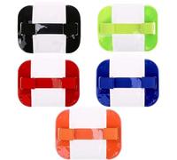 Sia Badge Holder, 5 Pcs Arm Badge Holders, Armband License ID Card Insignia Holders with Adjustable Arm Band Strap for Medical Security Warehouse Factory Warehouse Emergency Staff Doorman