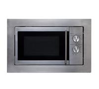 SIA BIM10SS 20L Integrated Built in Microwave Oven in Stainless Steel in Metallic Silver SIA Metallic Silver