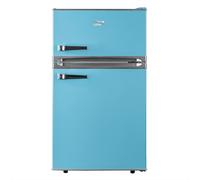 SIA Blue Freestanding Under Counter Retro Fridge Freezer 88L - RFM88PB SIA Blue