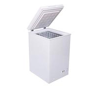 SIA Chest Freezer 80L, Removable Wire Basket, Freestanding, White, CHF100W | 48cm Wide, Adjustable Temperature Control 2 Years Parts and Labour Guarantee