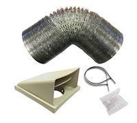 SIA D7 Universal Kitchen Cooker Hood Extractor Fan Ducting Vent Kit 150mm x 3m