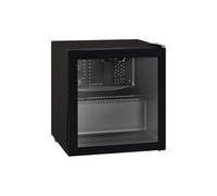 SIA DC6BL Drinks Fridge, 58L Table Top Beer & Wine Cooler With Glass Door, Interior Light, D Energy Rating, Perfect for Bedrooms and Student Flats, No Frost Technology, 2 Year Guarantee, Black