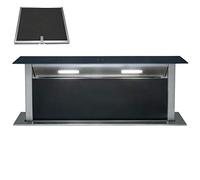 SIA DD90BL 90cm Black Touch Control Downdraft Cooker Hood Extractor Fan & Filter