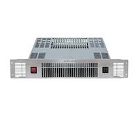 SIA PLH1 2kW Stainless Steel Slimline Electric Kitchen Plinth Heater | Compact Built-in, 2 Year Guarantee