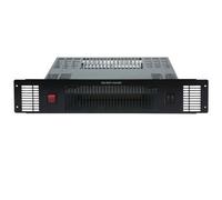 SIA PLH2 2kW Black Slimline Electric Built-in Kitchen Plinth Space Heater