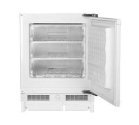 SIA RFU103/M Built In 90L White Integrated Under Counter 3 Drawer Freezer, 4* Freezer Rating, Metal Back Panel, Reversible Door, Manual Defrost,