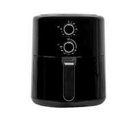 SIA SAF40K 4L Air Fryer In Black, 1500W, Lightweight, Mechanical Control, 60 Minute Timer, 80-200°C Range, Easy To Use