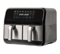 Dual Zone Air Fryer, 8L, 1700W, 8 Program, Digital Control - SIA SAF76K