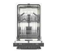 SIA SBID459 Integrated Dishwasher, Slimline 45cm Width, 9 Place Settings, Delay Start, 4 Programs, 29 Minute Quick Wash