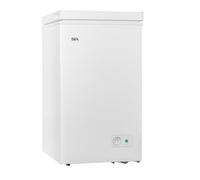 Sia Scf92We 47Cm White Freestanding Compact Chest Freezer 92L