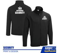 Uneek UX10 The UX Printable Soft Shell Jacket Black L Colour: Black, C L