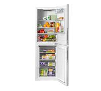 SIA SFF17654WE 50/50 Split Freestanding 252L Combi Fridge Freezer with 4* Freezer Compartment in White, Low Frost, Electronic Temperature Control, E Rated, Includes 2 Years Parts & Labour Guarantee